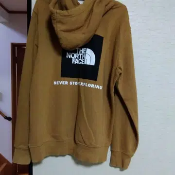 THE NORTH FACE 브라운 후드티