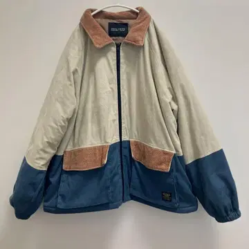 레이 카즌 캐주얼 자켓 아이보리/블루