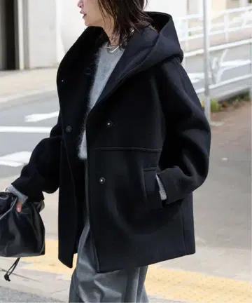 JOURNAL STANDARD 슈퍼 140 모사 후드 코트 38