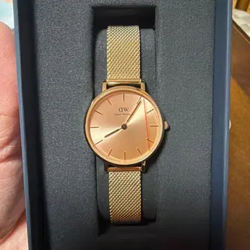 Daniel Wellington 로즈 골드 손목시계 28mm