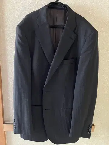 KENT AVE 켄트 애비뉴 블랙 스트라이프 비즈니스 정장 자켓