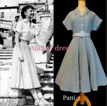 오드리 헵번 50s style 원피스 미사용 새상품 3 사이즈 있음