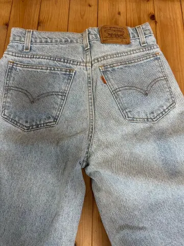 Levi's 라이트 블루 스트레이트 데님