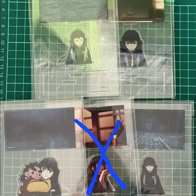 무이치로 미니 장면 디오라마 아크릴 스탠드 애니