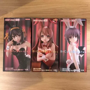 스즈미야 하루히의 우울 피규어 3개 세트