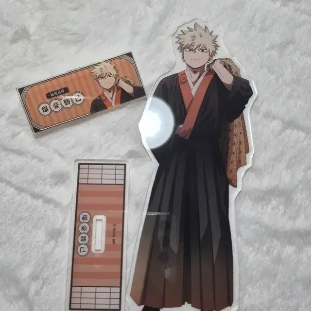 나의 히어로 아카데미아 바쿠고 하나야시키 아크릴 스탠드, 명찰