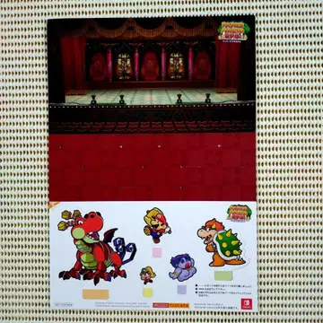 슈퍼 마리오 캐릭터 [ 한정판 혜택 ] 페이퍼 크래프트