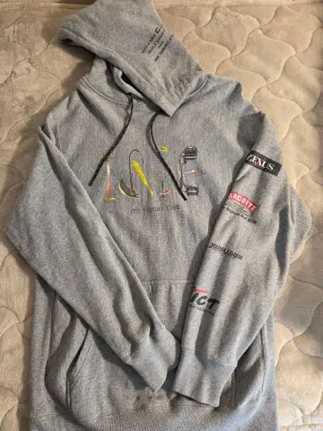 일리 낚시 클럽 속기모 후드티