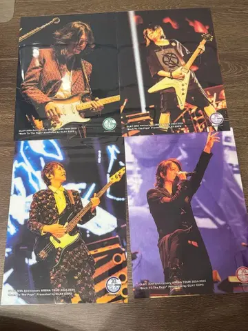 GLAY 제일복권 포스터&클리어 파일 A