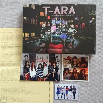 [ 새상품 ] T-ARA AGAIN 1977 한국반 CD 포토 카드 포함