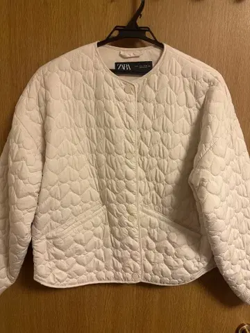ZARA 하트형 퀼팅 자켓 S 사이즈
