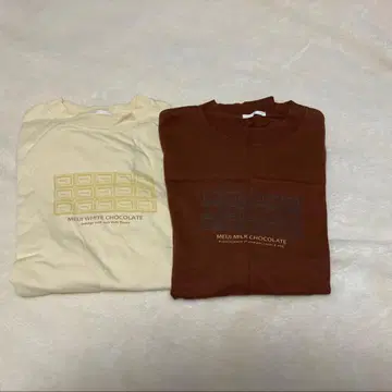 미사용 택 포함 GU x meiji 콜라보 XS 사이즈 롱T