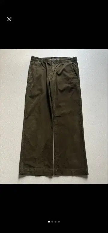 BANANA REPUBLIC 와이드 팬츠 올리브