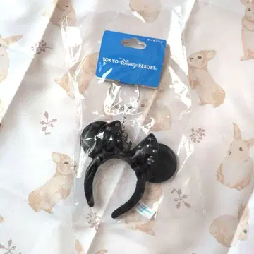 도쿄 디즈니 리조트 미니 스터드 머리띠 키체인