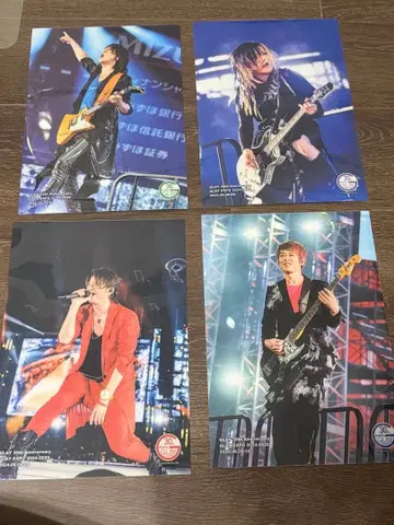 GLAY 1번 복권 포스터&클리어 파일 B