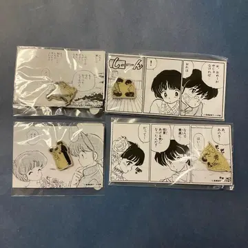 란마 1/2 란마와 아카네 핀즈 4종 세트