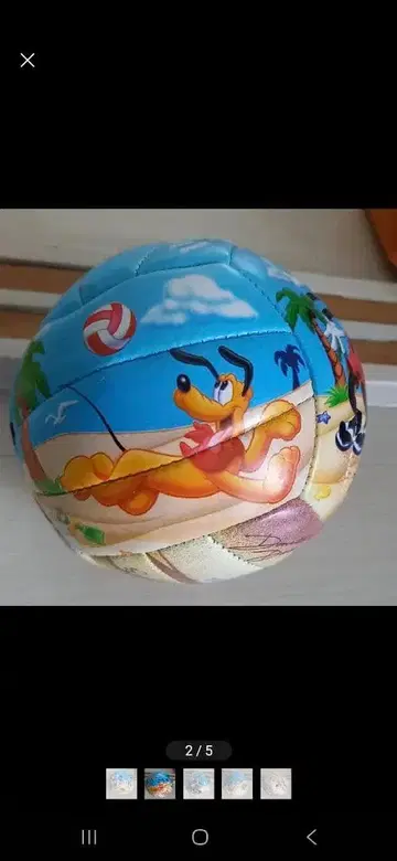 디즈니 크루즈 캐스타웨이 케이 한정판 비치볼 2개 세트