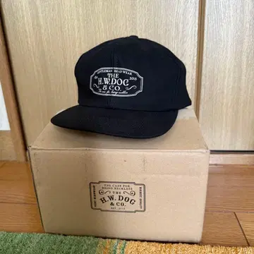 H.W. DOG & CO. TRUCKER CAP - BLACK