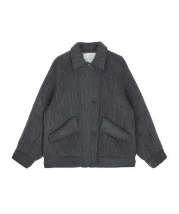 UND MOHAIR SHAGGY FLIGHT JACKET 코트