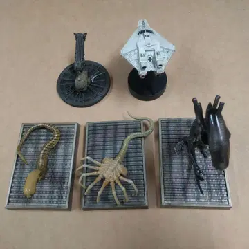 코나미 SF 무비 셀렉션 에이리언 1 피규어 5점 나르키소스호