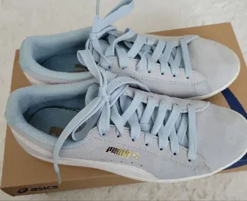 푸마 라이트 블루 스니커즈