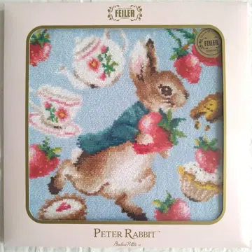 페이 라 피터 티타임 손수건 미사용 새상품