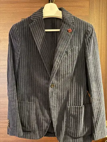LARDINI 코듀로이 테일러드 자켓