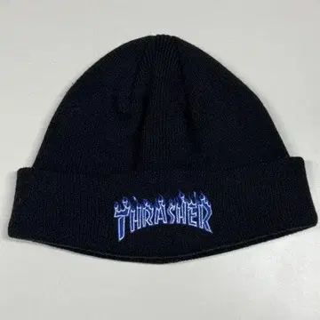 새상품급 THRASHER 리브 롤 니트 캡 비니 와치 트레셔