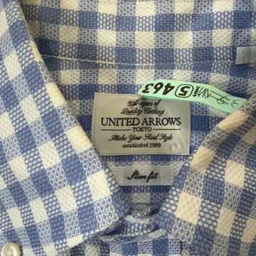 UNITED ARROWS 슬림핏 와이셔츠 새상품급