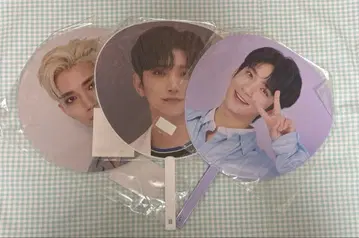 SEVENTEEN 조슈아 부채 3개 세트