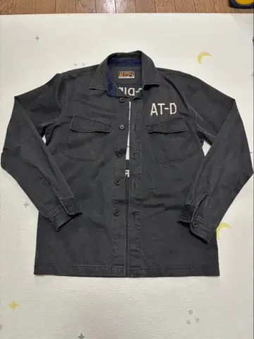 AT-DIRTY 셔츠 자켓 블랙