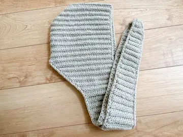 소피 후드 라이트 그레이 핸드메이드