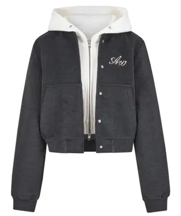 andwang Hoodie docking jacket 자켓