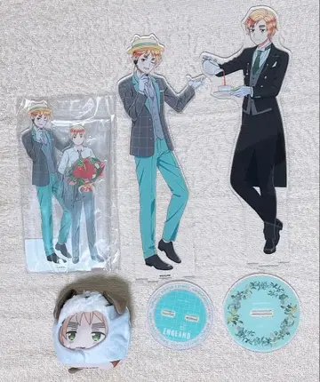 헤타리아 영국 아크릴 스탠드 아니즈킨 APH 봉제 인형