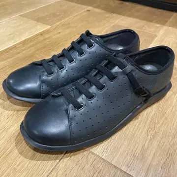 25cm 캠퍼 아이레 스니커즈 가죽 블랙