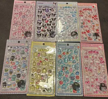 산리오 봉봉 드롭 씰 8개 세트