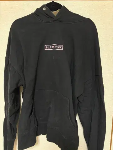 BLACKPINK 후드 부착 스웨트 셔츠