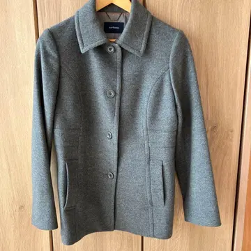 NEWYORKER 그레이 울 코트