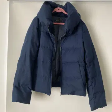 네이비 숏 다운 자켓 42 사이즈