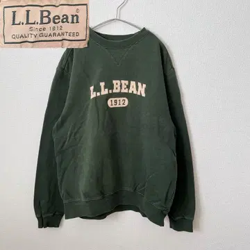 L.L.Bean 엘엘빈 트레이닝복 맨투맨 다크 그린 M