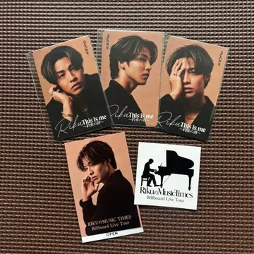Riku의 MusicTimes Billboard 방문 기념 스티커&카드