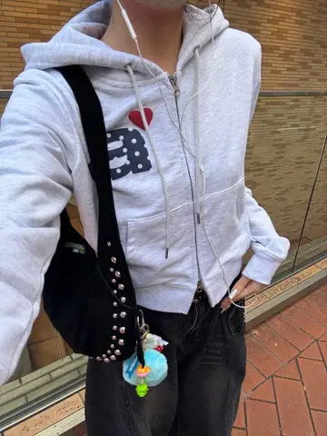 aeae 그레이 후드티