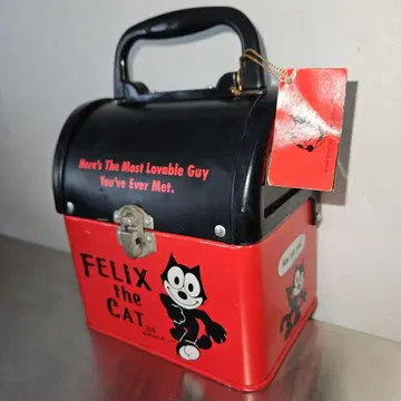 Felix the Cat 필릭스 캔 케이스 토트 케이스 고양이 택 포함