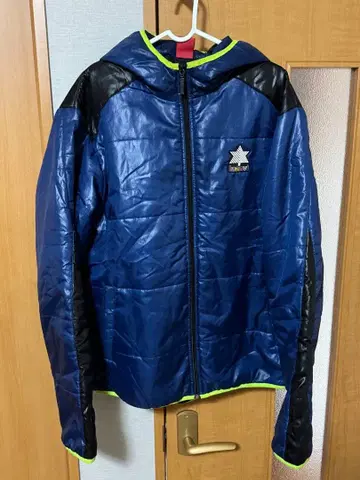 luanvi 후드 부착 네이비 자켓 L