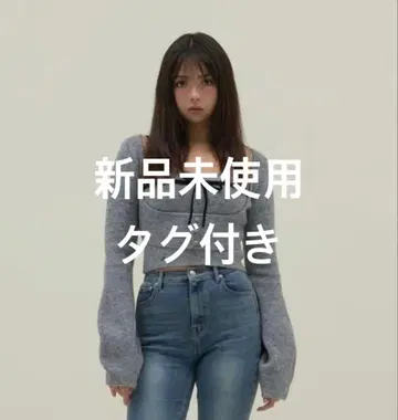 andmary 앤드마리 Natalie ribbon set gray