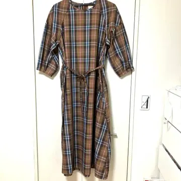 AFTERNOON TEA TARTANS 체크 무늬 원피스