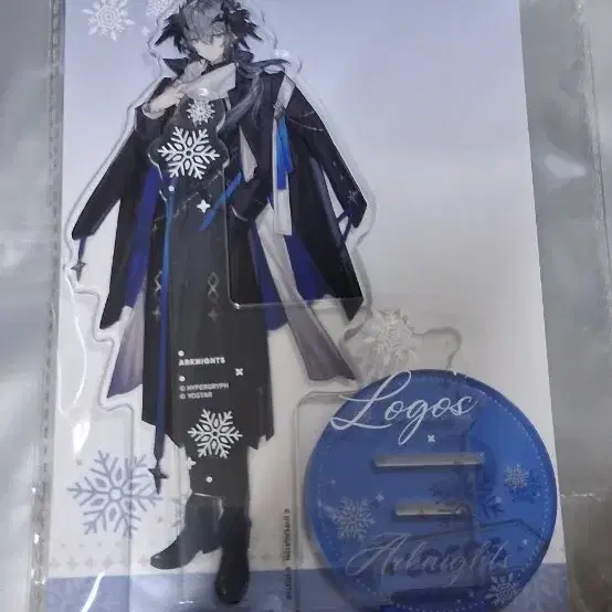 2025 agf 명일방주 로고스 아크릴스탠드 logos 아크릴