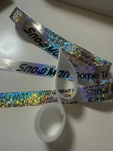 Snow Man ON 은테 음표 세트