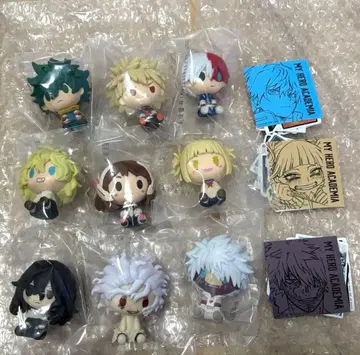 나의 히어로 아카데미아 제일복권 H상 쵸코놋코 9종 + 덤 스티커