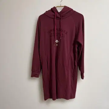 PINK HOUSE 후드 부착 원피스 버건디